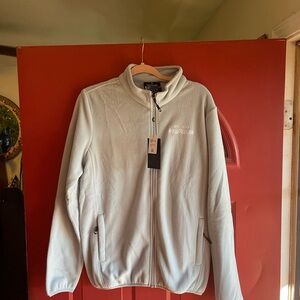 NWT powder blue Fleece Jacket by RAWGEAR